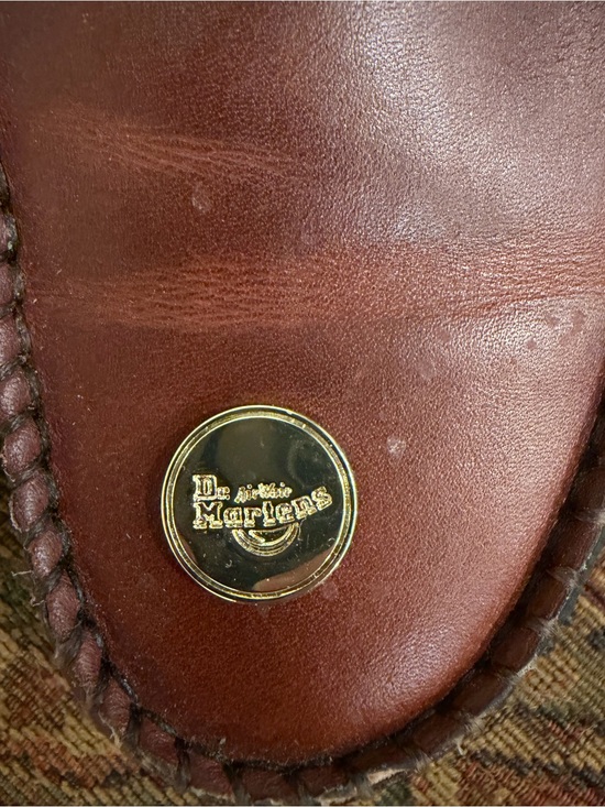 Dr. Martens Men\'s Chestnut Leather Penny Loafers made in England main image 7